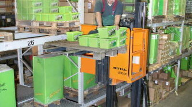 Still Wagner in Mittelstadt soll künftig verstärkt Lagertechnik-Geräte wie dieses für die beiden Kion-Marken Linde und Still pro