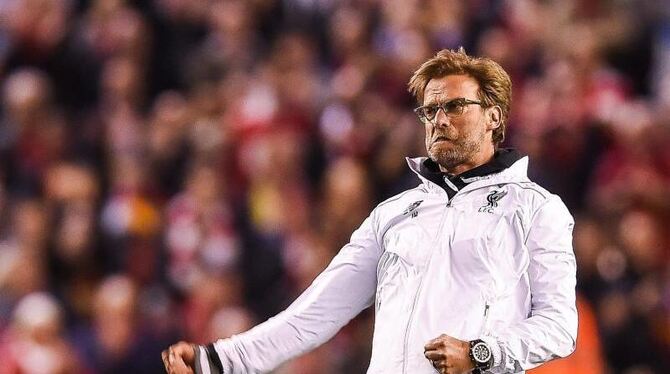 Jürgen Klopp erreicht im ersten Jahr als Coach von Liverpool das zweite Finale. Foto: Peter Powell