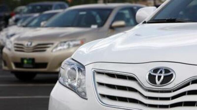 3,8 Millionen Autos ruft Toyota in den USA in die Werkstätten zurück. FOTO: AP