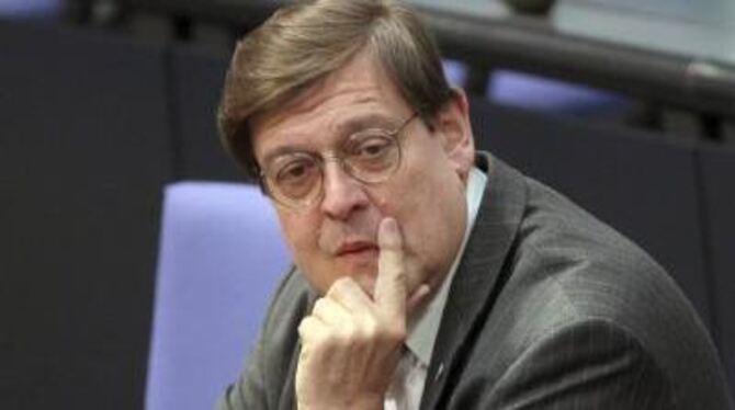 Jörg Tauss Ende April im Bundestag in Berlin.
ARCHIVFOTO: DPA