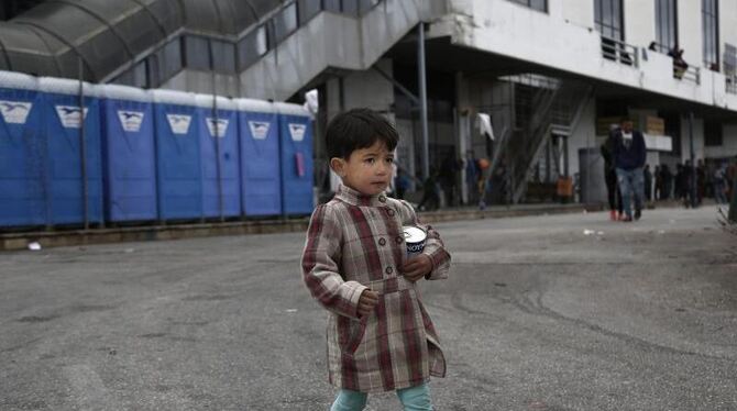 Unterkunft in Athen: Die Zahl der aus der Türkei ankommenden Flüchtlinge bleibt niedrig. Foto: Yannis Kolesidis