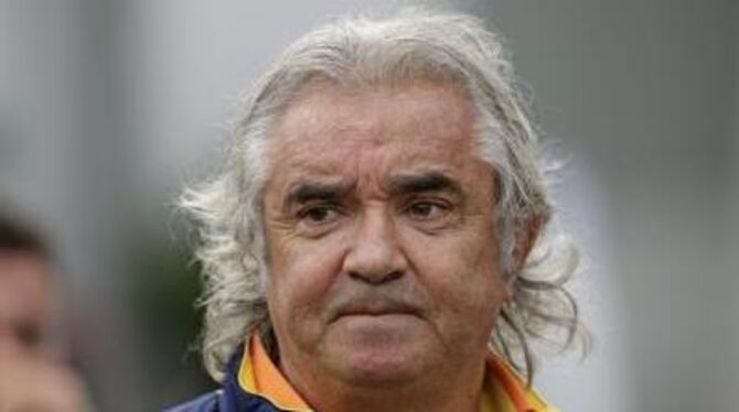 Flavio Briatore ist als Teamchef bei Renault zurückgetreten.
FOTO: DPA
