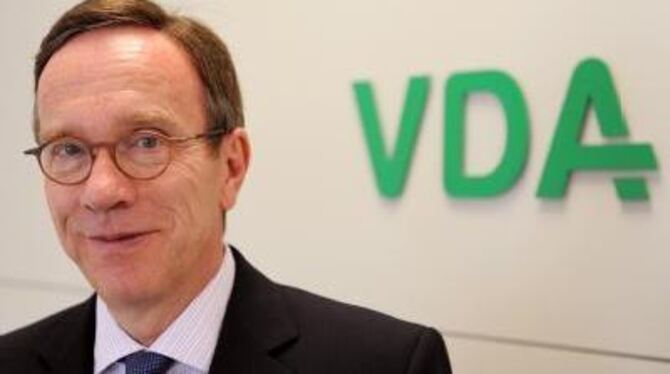 Der Präsident des Verbandes der Automobilindustrie (VDA), Matthias Wissmann: »Diese IAA startet mit Rückenwind.«
FOTO: DPA