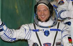 Astronaut Alexander Gerst wird als erster Deutscher Kommandant der Internationalen Raumstation ISS. Foto:Dmitry Lovetsky / Po