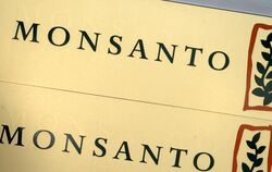 Das Firmenlogo des US-Saatgutkonzerns Monsanto. Foto: Franz-Peter Tschauner/Illustration