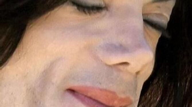 Michael Jackson wird beerdigt.
ARCHIVFOTO: DPA