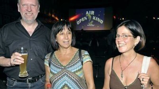 Peter Hummel, Heidi Herzog und Ellen Knehr lieben den »Heimler«.
FOTO: KUS