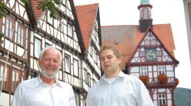 Bohren erwünscht: Ernst-Ulrich von Weizsäcker (links) und Sebastian Weigle.
FOTO: PFI