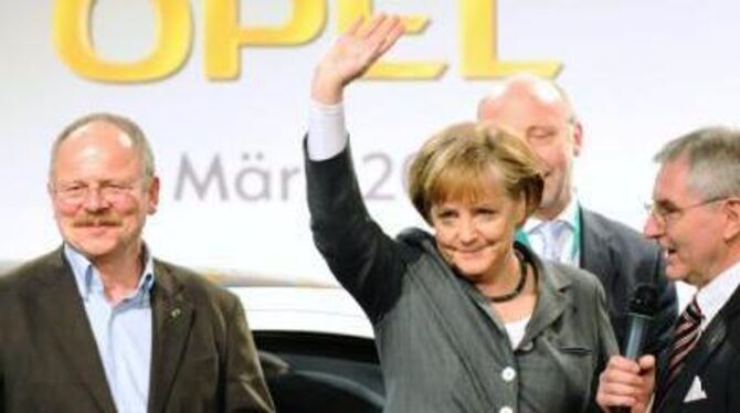 Die Bundesregierung wünscht noch in dieser Woche ein Treffen der Opel Task-Force mit dem GM-Vorstand.
FOTO: DPA