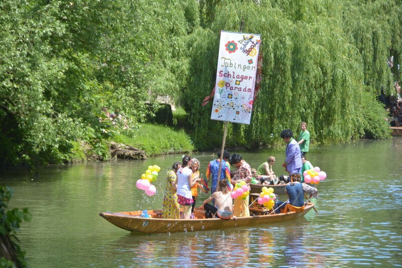 Stocherkahnrennen Tübingen 2016