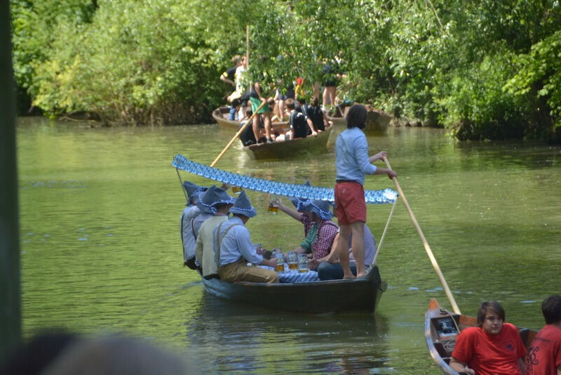Stocherkahnrennen Tübingen 2016