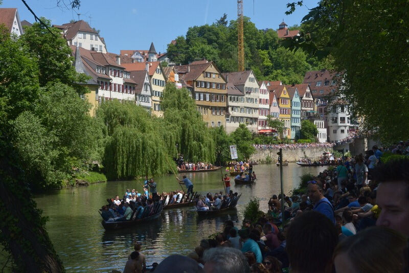 Stocherkahnrennen Tübingen 2016