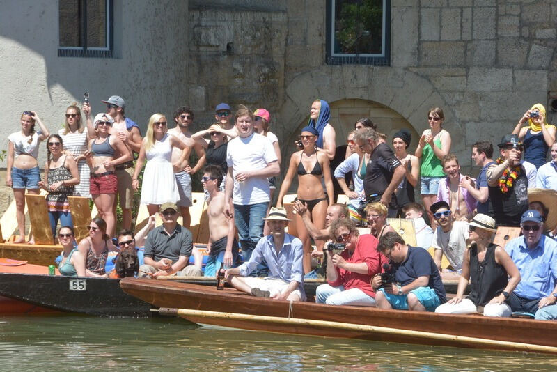 Stocherkahnrennen Tübingen 2016