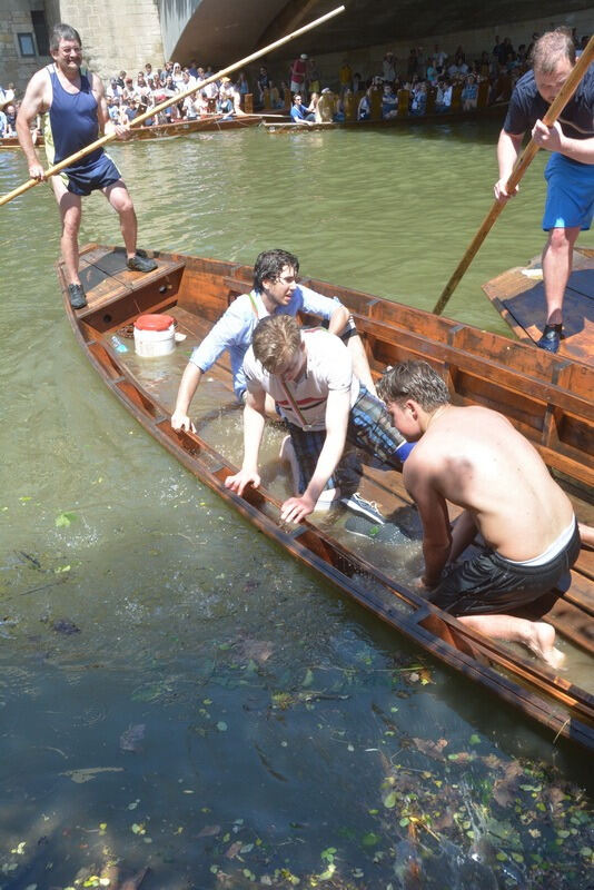 Stocherkahnrennen Tübingen 2016