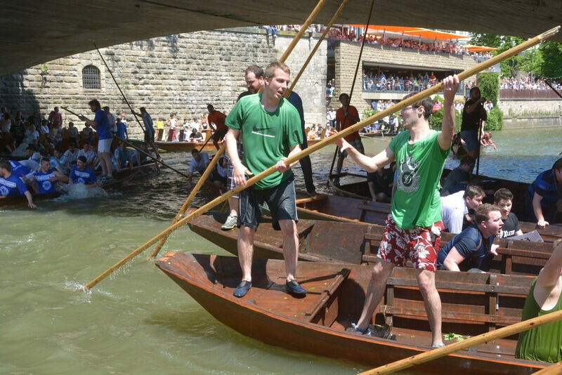 Stocherkahnrennen Tübingen 2016