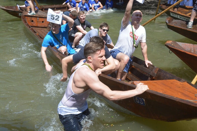 Stocherkahnrennen Tübingen 2016