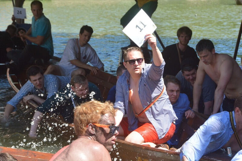 Stocherkahnrennen Tübingen 2016