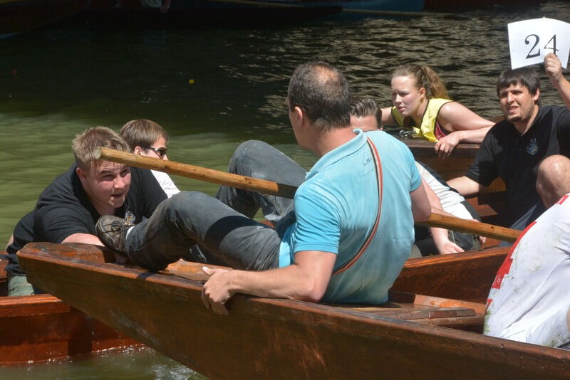 Stocherkahnrennen Tübingen 2016