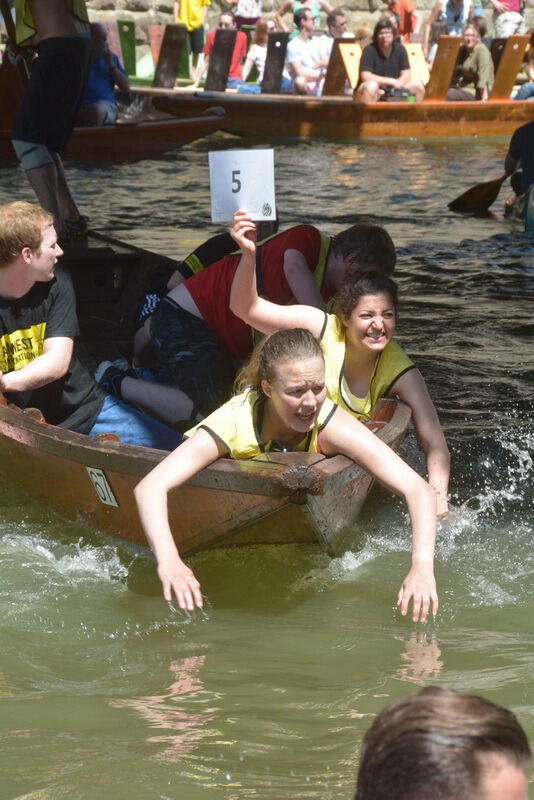 Stocherkahnrennen Tübingen 2016
