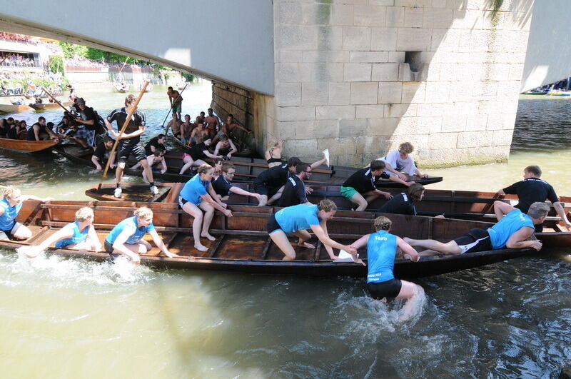 Stocherkahnrennen Tübingen 2016