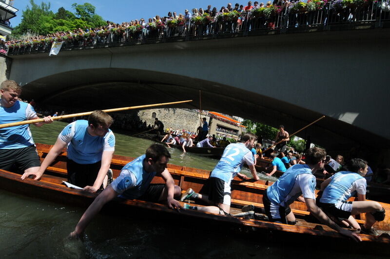 Stocherkahnrennen Tübingen 2016