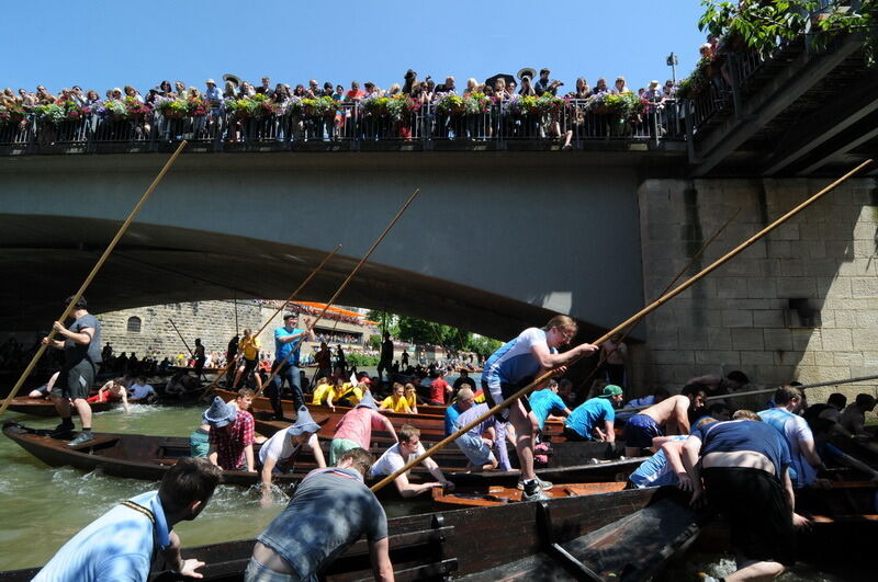 Stocherkahnrennen Tübingen 2016