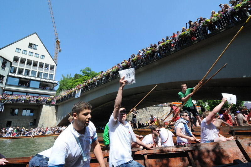 Stocherkahnrennen Tübingen 2016