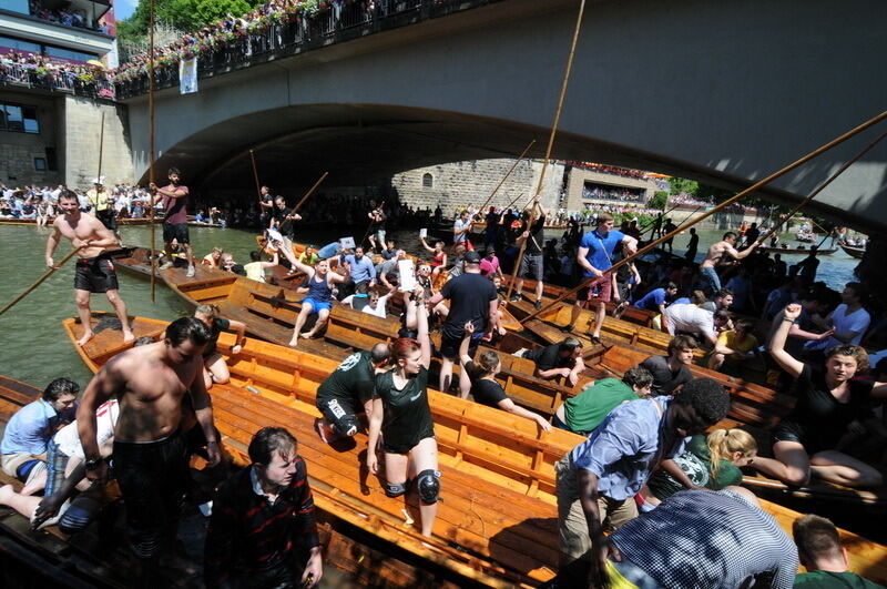 Stocherkahnrennen Tübingen 2016