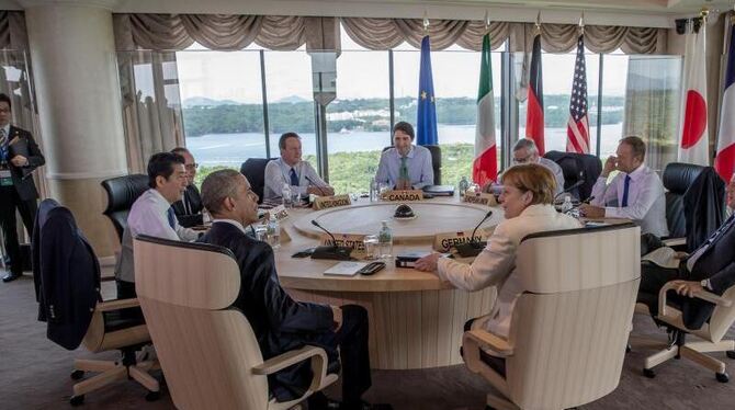 Nur noch fünf G7-Mitglieder sind unter den sieben Staaten mit dem größten Bruttoinlandsprodukt. Foto: Michael Kappeler
