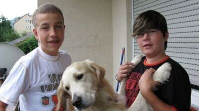 Wollen sich als beste Freunde erweisen: Sascha Lulei (links) und Kevin Quinn.
GEA-FOTO: ARA