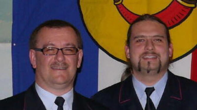 Wolfgang Dörner (links) und Steffen Buck möchten die Spaltung der Bad Uracher Feuerwehrabteilungen durch ihren Rückzug überwinde