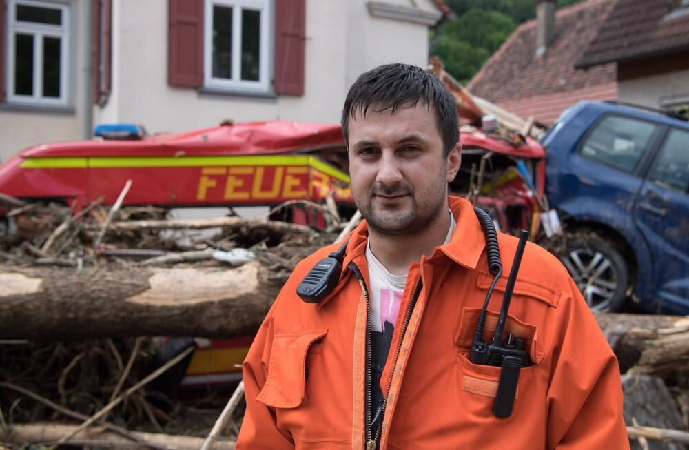 Schwere Unwetter im Land Braunsbach