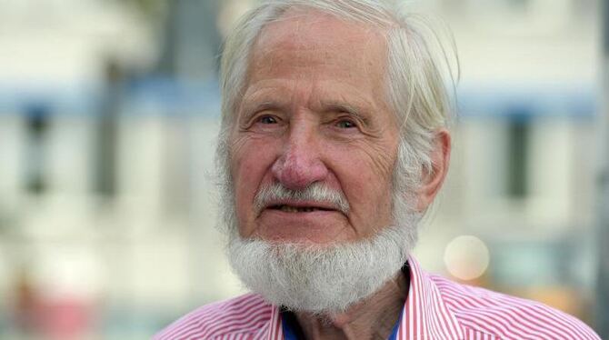 Der Gründer der Hilfsorganisationen Cap Anamur, Rupert Neudeck. Foto: Rainer Jensen/Archiv Der Gründer der Hilfsorganisationen Cap Anamur, Rupert Neudeck. Foto: Rainer Jensen/Archiv