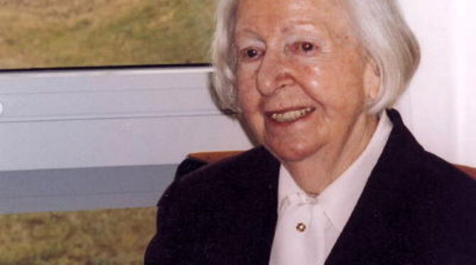 Irmgard Boss hinterlässt Metzingen eine Stiftung, die sich der Förderung bedürftiger Menschen verschrieben hat. FOTO: PR