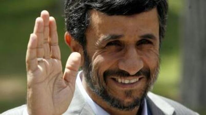 Der iranische Präsident Mahmud Ahmadinedschad will vier weitere Jahre im Amt bleiben. FOTO: DPA