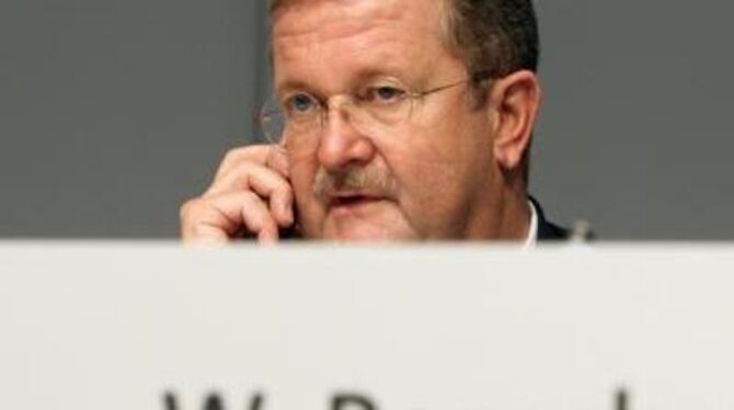 Der Ex-Vorstandsvorsitzende der Porsche AG, Wendelin Wiedeking. FOTO: DPA