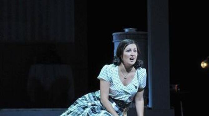 Anna Netrebko als Jolanthe in Tschaikowskys gleichnamiger Oper.
FOTO: ANDREA KREMPER