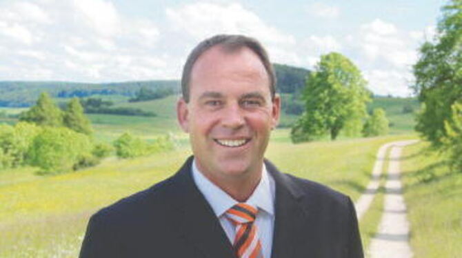 Sonnenbühls Bürgermeister Gerrit Elser. 
FOTO: PR