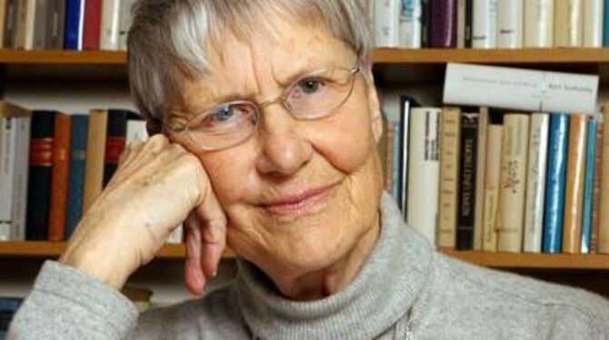 Rückblick auf ein interessantes und erfülltes Leben: Inge Jens.
ARCHIVFOTO: DPA