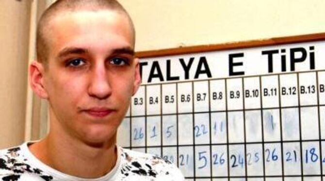 Der damals 17-jährige Marco im Gefängnis in Antalya. Marcos Verteidiger wollen einen Freispruch für den Deutschen fordern, der i