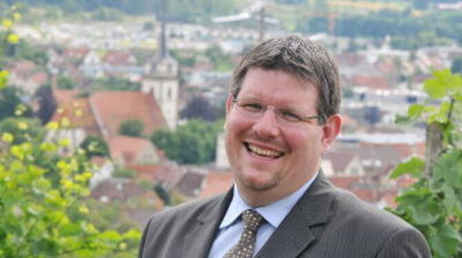 Eine &raquo;gut funktionierende Stadtverwaltung&laquo; habe ihm den Start als neuer Oberbürgermeister von Metzingen erleichtert,