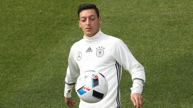 Mesut Özil genießt höchste Wertschätzung vom Bundestrainer. FOTO: DPA