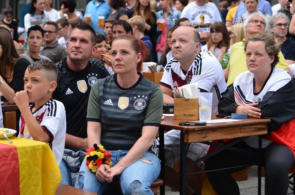 Public Viewing Reutlingen EM 2016 Deutschland - Nordirland