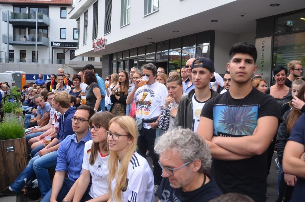 Public Viewing Reutlingen EM 2016 Deutschland - Nordirland