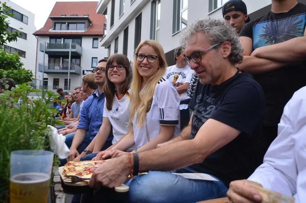 Public Viewing Reutlingen EM 2016 Deutschland - Nordirland