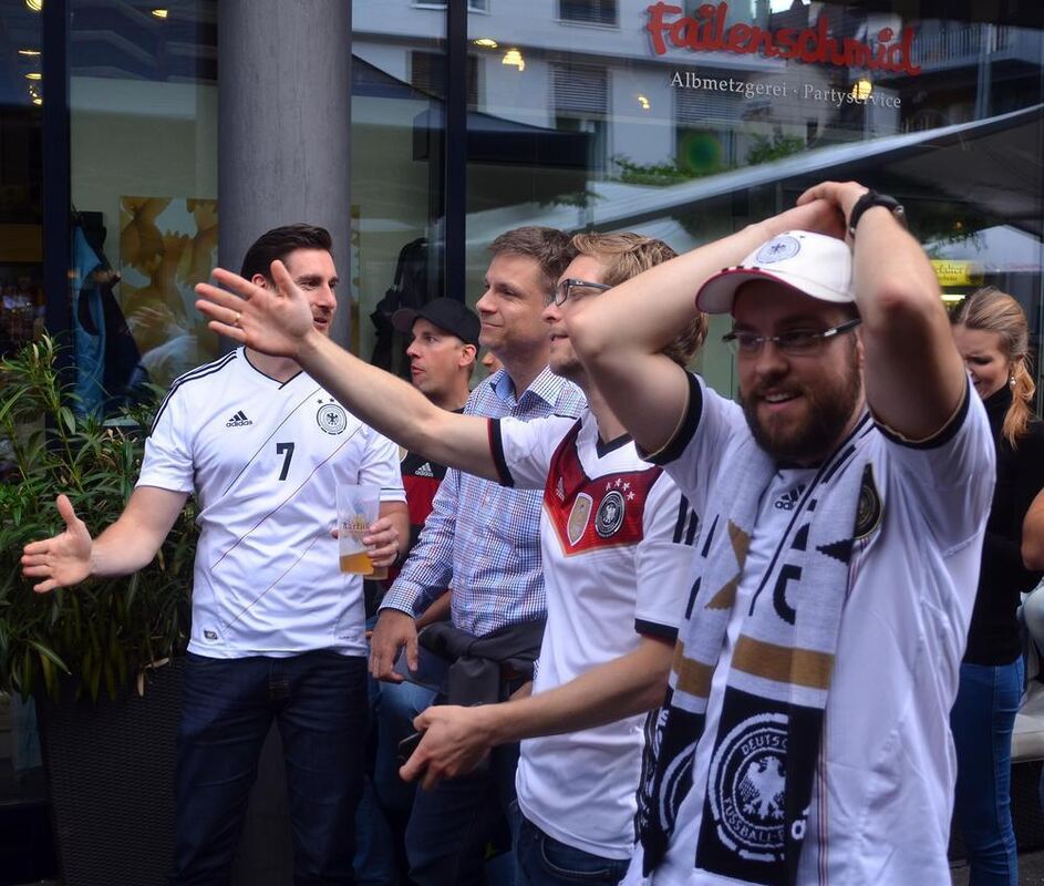 Public Viewing Reutlingen EM 2016 Deutschland - Nordirland