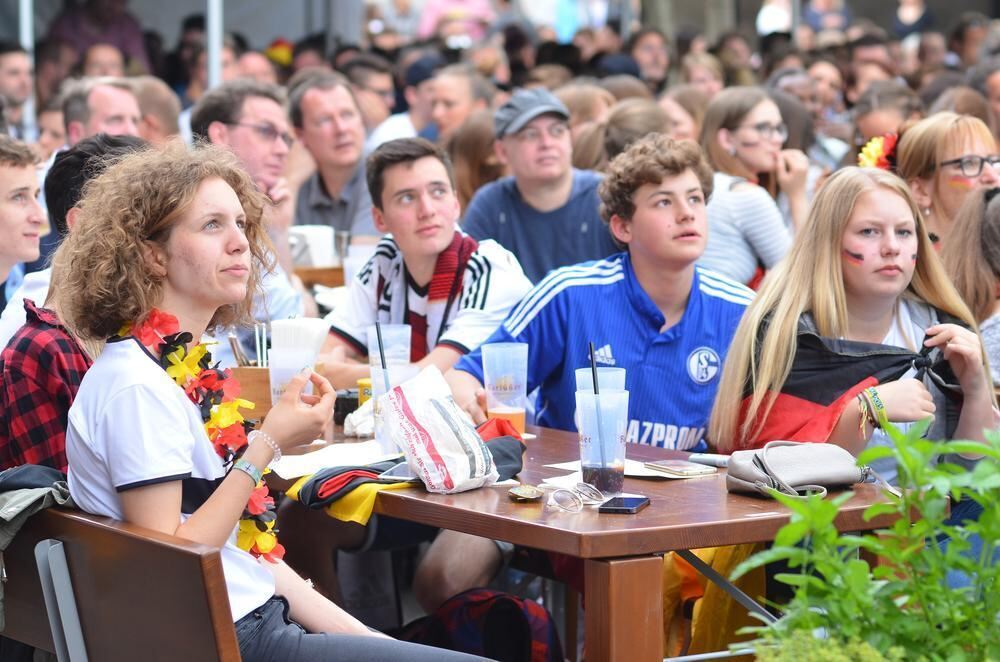 Public Viewing Reutlingen EM 2016 Deutschland - Nordirland