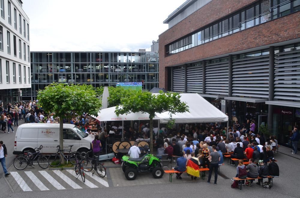 Public Viewing Reutlingen EM 2016 Deutschland - Nordirland