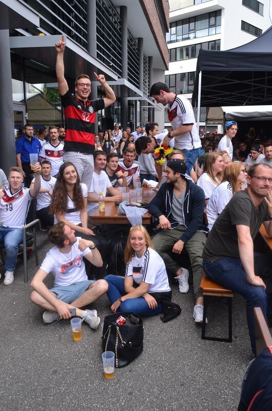 Public Viewing Reutlingen EM 2016 Deutschland - Nordirland