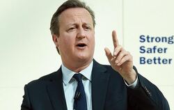 «Für Sie, für Ihre Familie und für die Zukunft unseres Landes, stimmen Sie für Drinbleiben», appelliert David Cameron. Foto: 